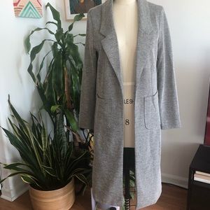 LULU’S LONG TEXTURED BLAZER